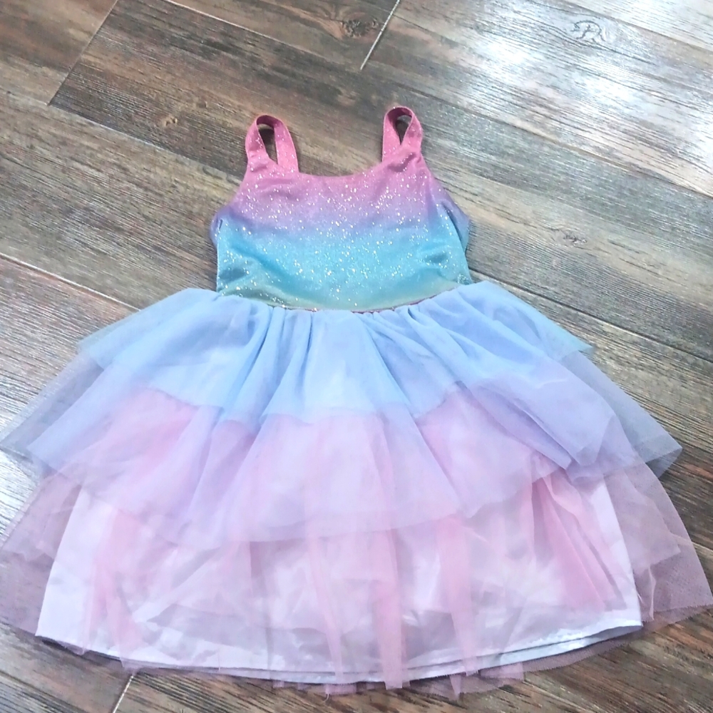 Zunie Girl Ombre Tank Top Dress (6/6X)